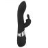 SMILE Blacky - Dubbla motorer USB-vibrator (svart)