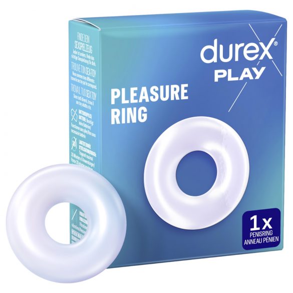 Durex Pleasure Ring - genomskinlig penisring