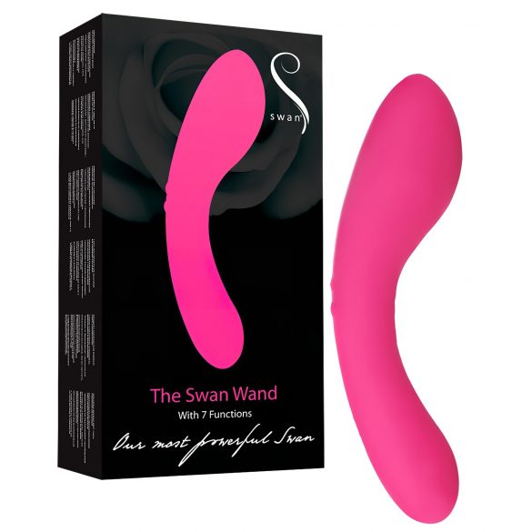 Swan Wand - uppladdningsbar massagevibrator (rosa)