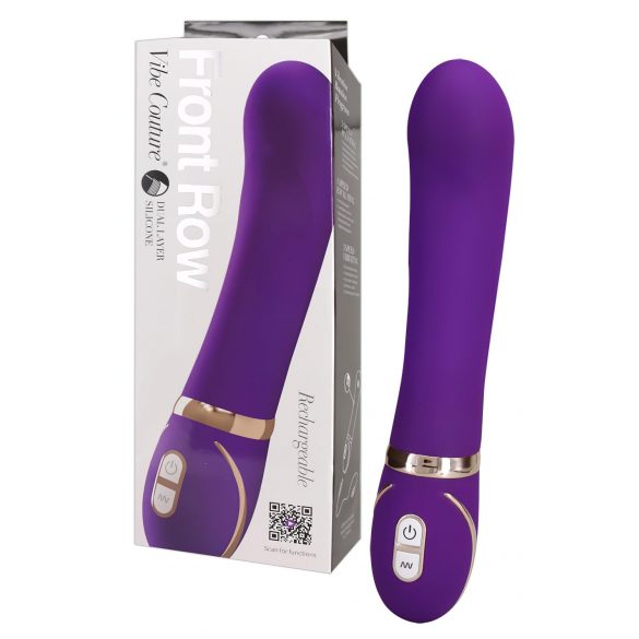 Vibe Couture Front Row - G-punkt vibrator (lila)