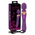 Javida Double - masserande vibrator (lila)