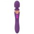 Javida Double - masserande vibrator (lila)