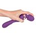 Javida Double - masserande vibrator (lila)