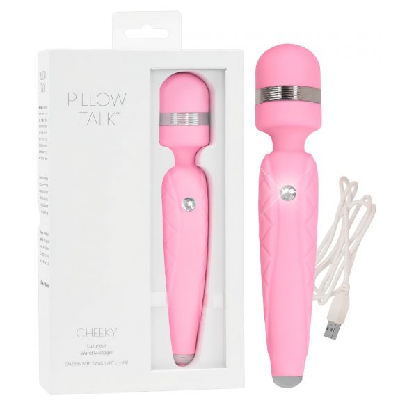 Pillow Talk Cheeky Stav - uppladdningsbar vibrator (rosa)