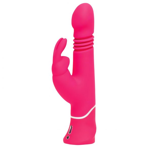 Happyrabbit Thrusting – återuppladdningsbar rosa vibrator med klitstimulans