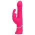 Happyrabbit Thrusting – återuppladdningsbar rosa vibrator med klitstimulans