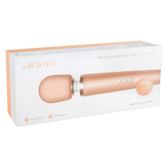 Le Wand Petite - exklusiv masserande vibrator (roséguld)