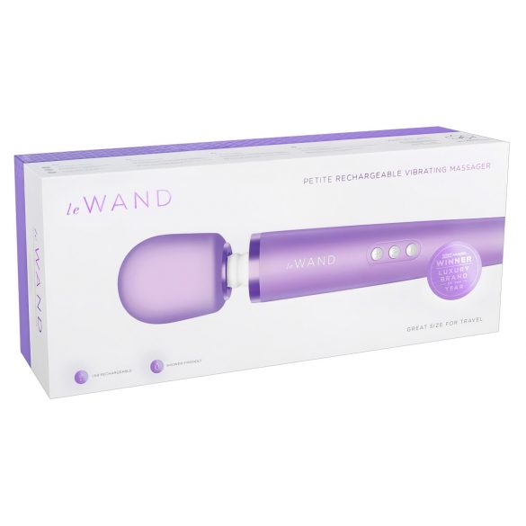 Le Wand Petite - exklusiv trådlös vibrator (lila)