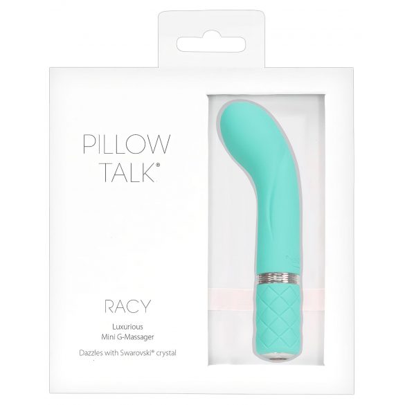 Pillow Talk Racy - smal G-punkts vibrator (turkos)