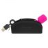 PalmPower Pocket Wand - mini massagestav (rosa-svart)