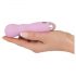 Cuties Mini Rose - uppladdningsbar vågig vibrator (rosa)