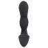 Rebel - uppladdningsbar prostata vibrator med penis (svart)