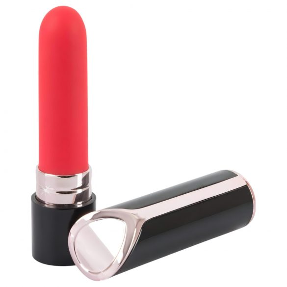 You2Toys - USB-laddbar läppstiftsvibrator (röd-svart)