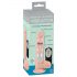 Medicinsk vibrator med sugkopp och roterande funktion (natur)