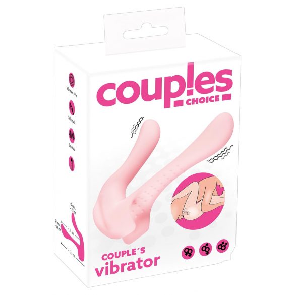 Parens Val - Dubbelmotorig Parvibrator (ljusrosa)