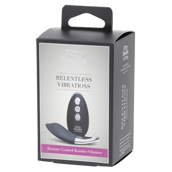 Fifty Shades Relentless - Clitorivibrator (svart/silver)