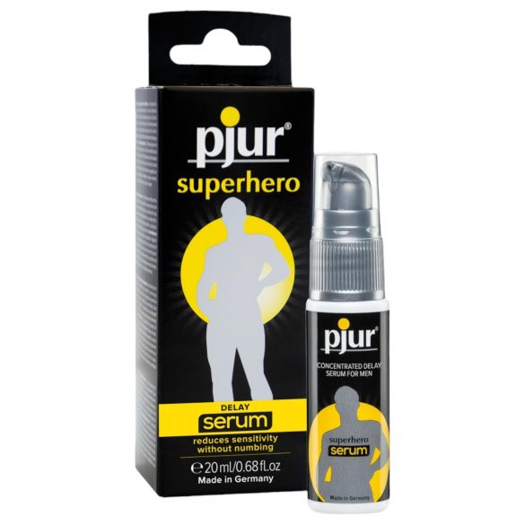 pjur Superhero - koncentrerat fördröjningsserum (20 ml)