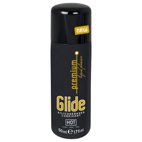 HOT Premium Glide - Silikonbaserat glidmedel (50ml)