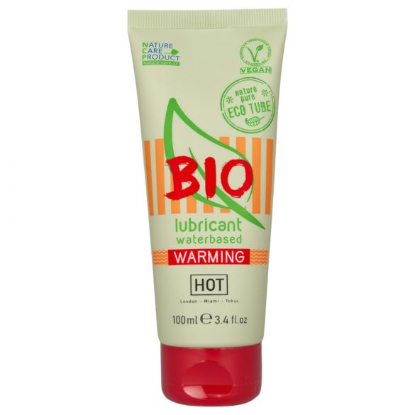 HOT BIO Värmande - vegansk vattenbaserad glidmedel (100ml)