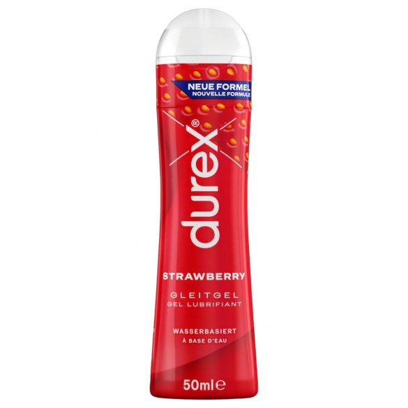 Durex Play Jordgubb - smaksatt glidmedel (50ml)