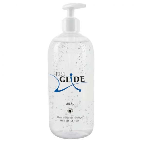 Just Glide Anal - vattenbaserat anal glidmedel (500ml)