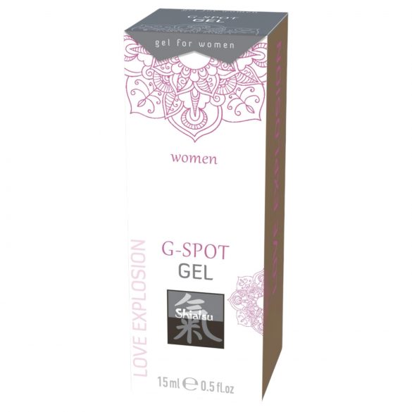 HOT Shiatsu G-Spot - G-punkt stimulerande intim gel (15ml)