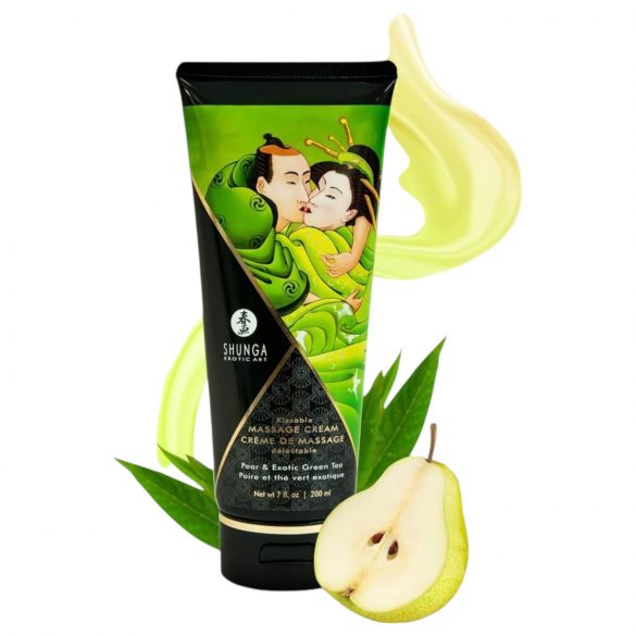 Shunga - Massagekräm - Päron (200ml)