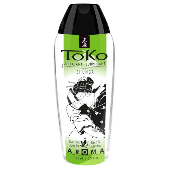 Shunga Toko - Vattenbaserat glidmedel - Päron & Grönt te (165 ml)