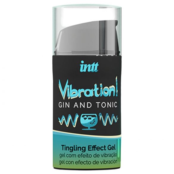 Intt Vibrerande! - flytande vibrator - Gin Tonic (15 ml)