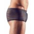 Transparent randig boxershorts (svart)