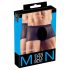 Svenjoyment - Transparent boxerset - svart (2 delar) S-L