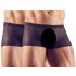 Svenjoyment - Transparent boxerset - svart (2 delar) S-L