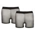 Svenjoyment - Transparent boxerset - svart (2 delar) S-L