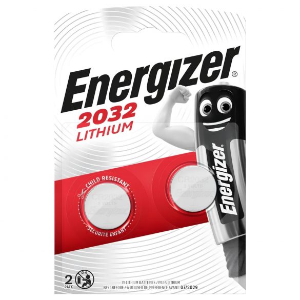 Energizer knappcellsbatteri - CR2032 (2 st)