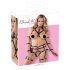 Bad Kitty - Bondageset med kroppsharnesk och bh (svart) - L/XL