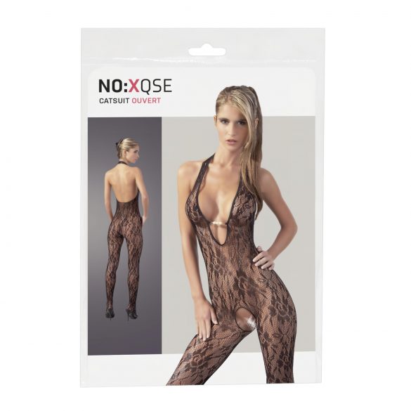 NO:XQSE - Spets-bodysuit med pärlprydnad