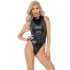 Noir - figurformande ormskinnsbody (svart) - M