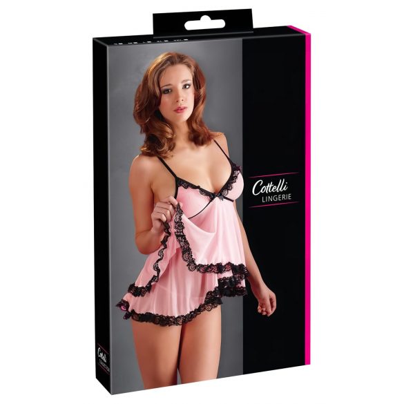 Cottelli - Ljuvlig, lockande volang - babydoll - M