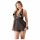 Cottelli Plus Size - spetsig och luftig babydoll (svart) - 2XL