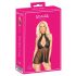 Kyssbara spets-babydoll med nackband (svart) - L/XL