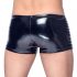 Black Level - Ribbad shorts med dragkedja (svart) - M