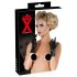 LATEX - korta unisex handskar (svarta) - M