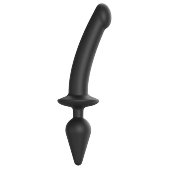 Strap-on-me Switch Halvrealistisk XXL - 2-i-1 Dildo (svart)