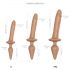 Strap-on-me Switch Realistic S - 2-i-1 silikon dildo (naturlig)