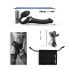 Strap-on-me S - strap-on vibrator med lufttryck - (svart)