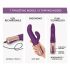 Sassy Bunny - laddningsbar pulsvibrator (lila)