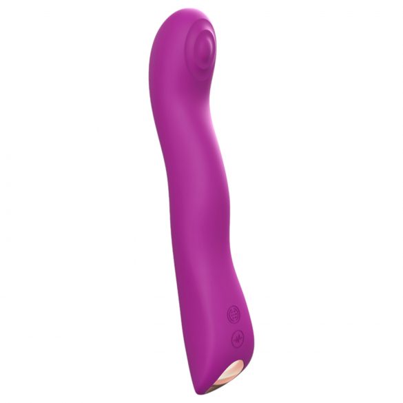 Love to Love Swap - uppladdningsbar, pulserande G-punktvibrator (lila)