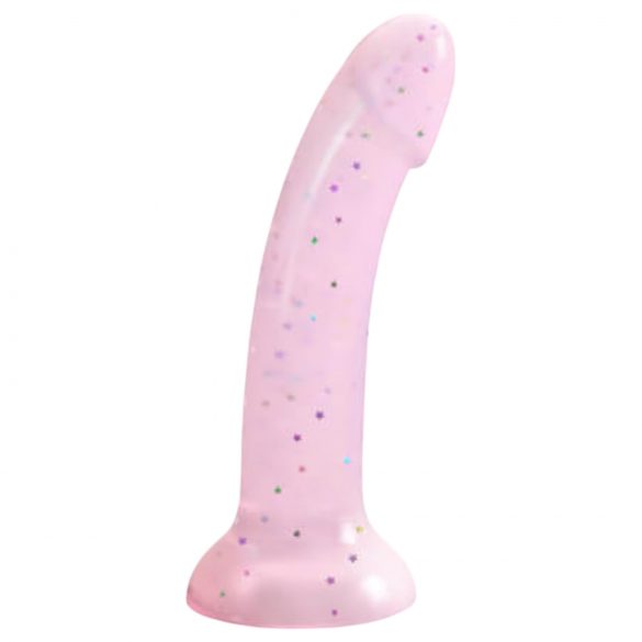 Dildolls Starlight - stjärnformad dildo med bas (rosa)