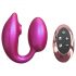 Wonderlover - G-punkt & klitorisvibrator (metallic rosa)