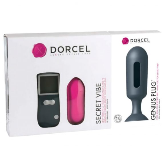 Dorcel Secret Vibe – Trådlöst vibrerande äggset (2 delar)